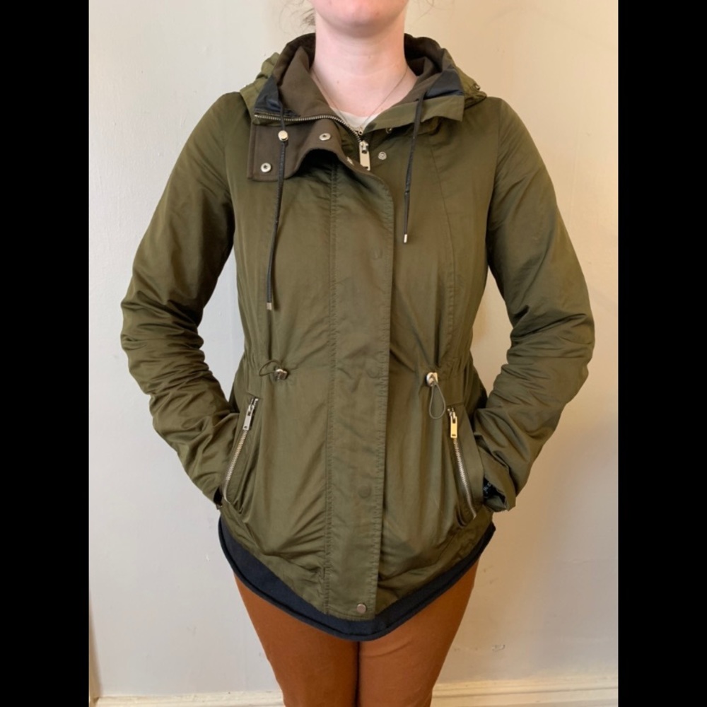 Zara Basics Raincoat